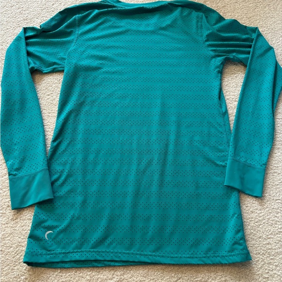 Zyia Active Teal Chill Long Sleeve T - Picture 4 of 4